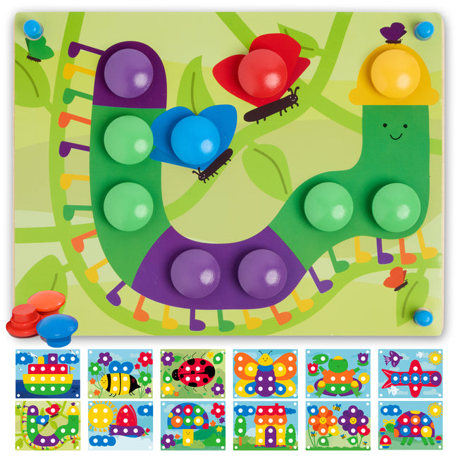 Wooden Color Matching Puzzle