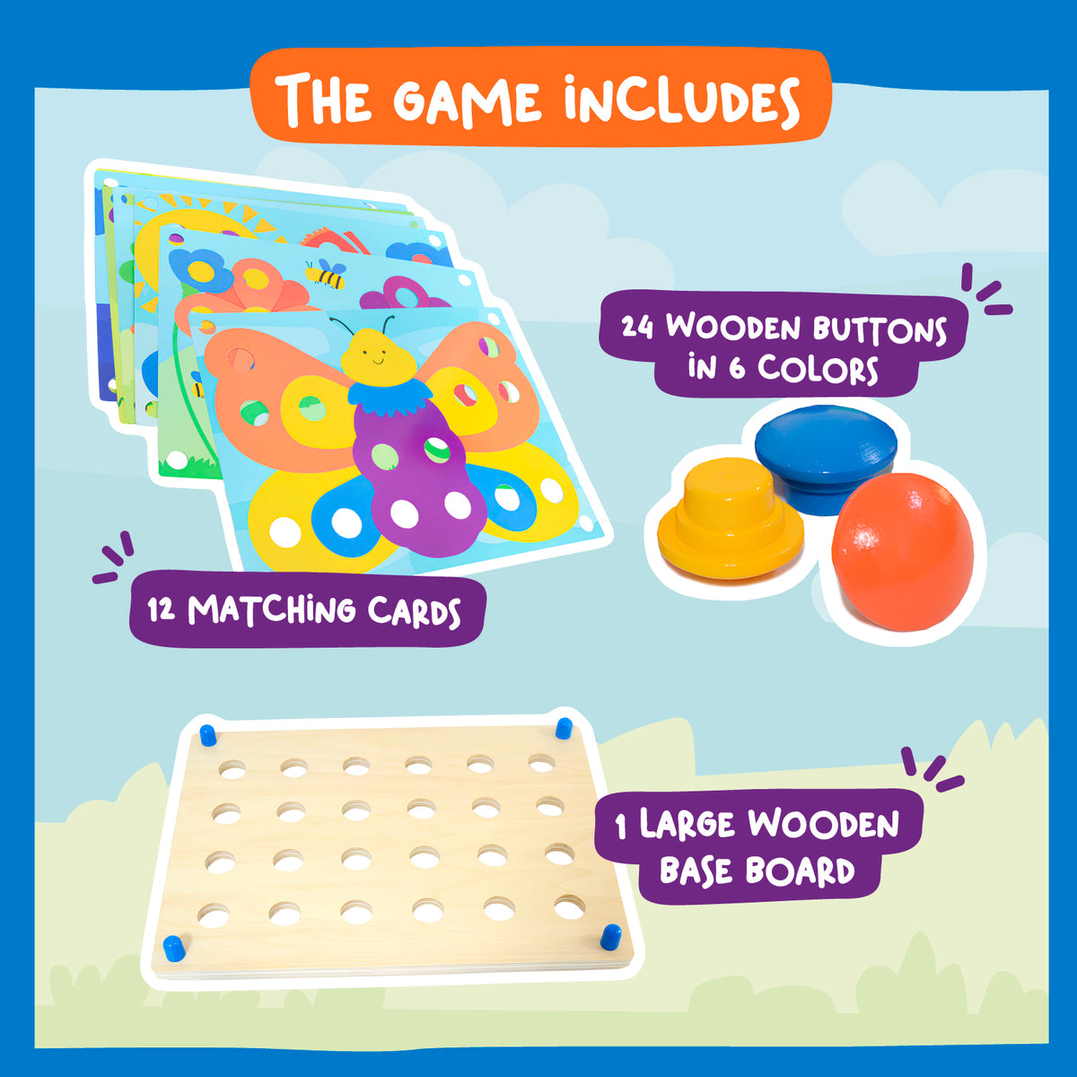 Wooden Color Matching Puzzle
