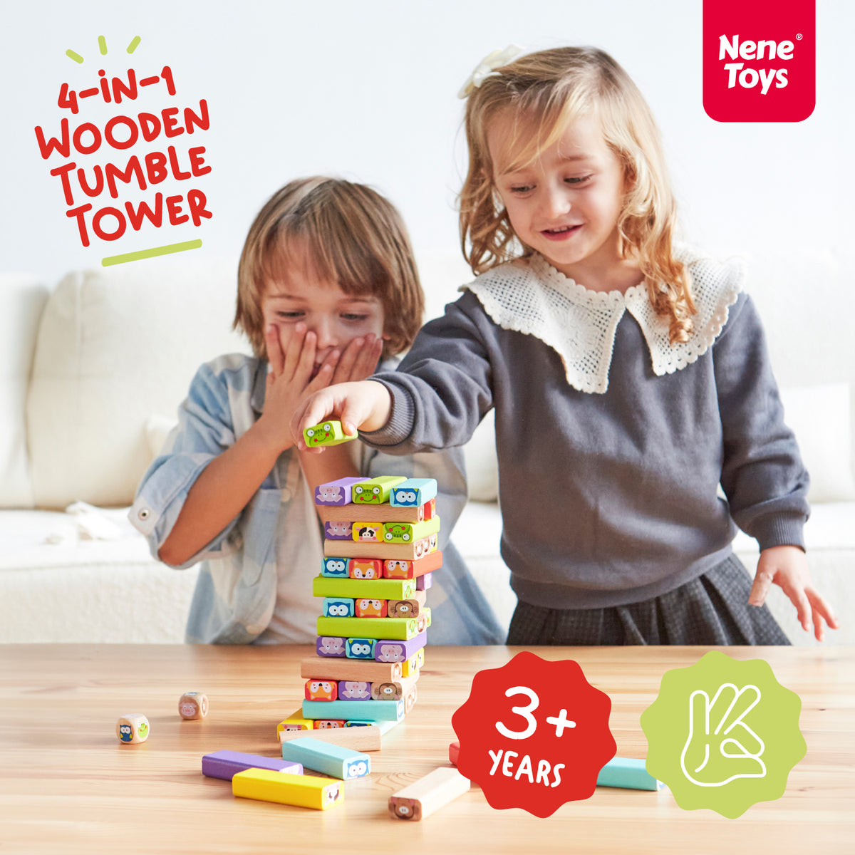 Animal Stacking Game