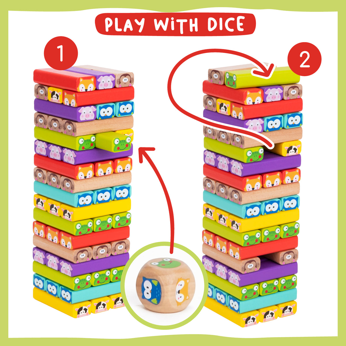 Animal Stacking Game