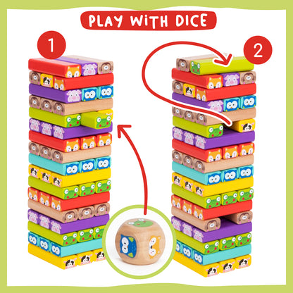 Animal Stacking Game