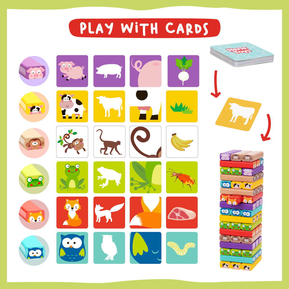 Animal Stacking Game