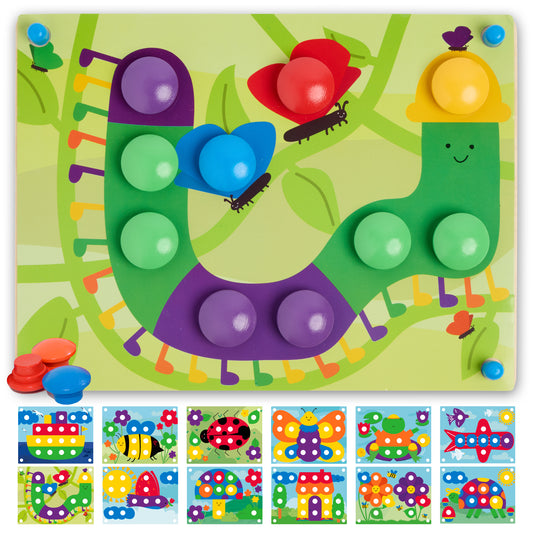 Wooden Color Matching Puzzle