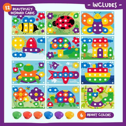 Wooden Color Matching Puzzle
