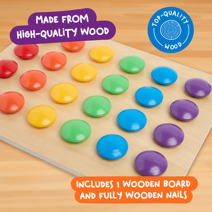 Wooden Color Matching Puzzle