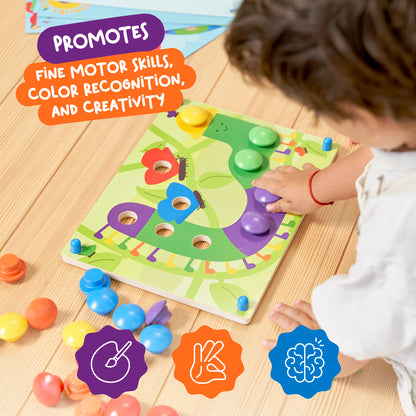 Wooden Color Matching Puzzle