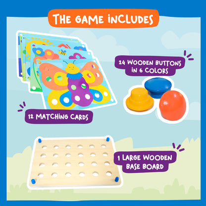 Wooden Color Matching Puzzle