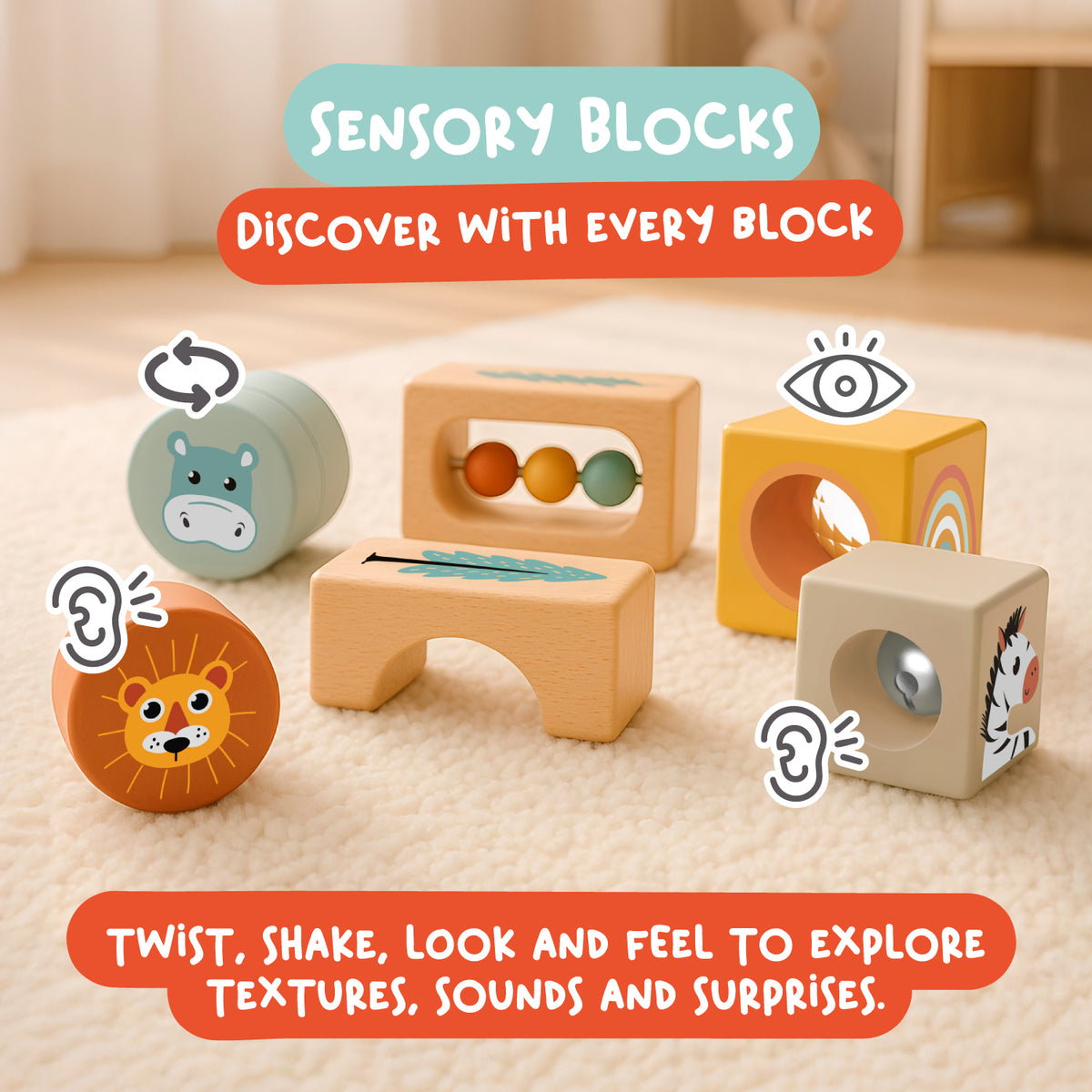 4-in-1 Animal Learning Set