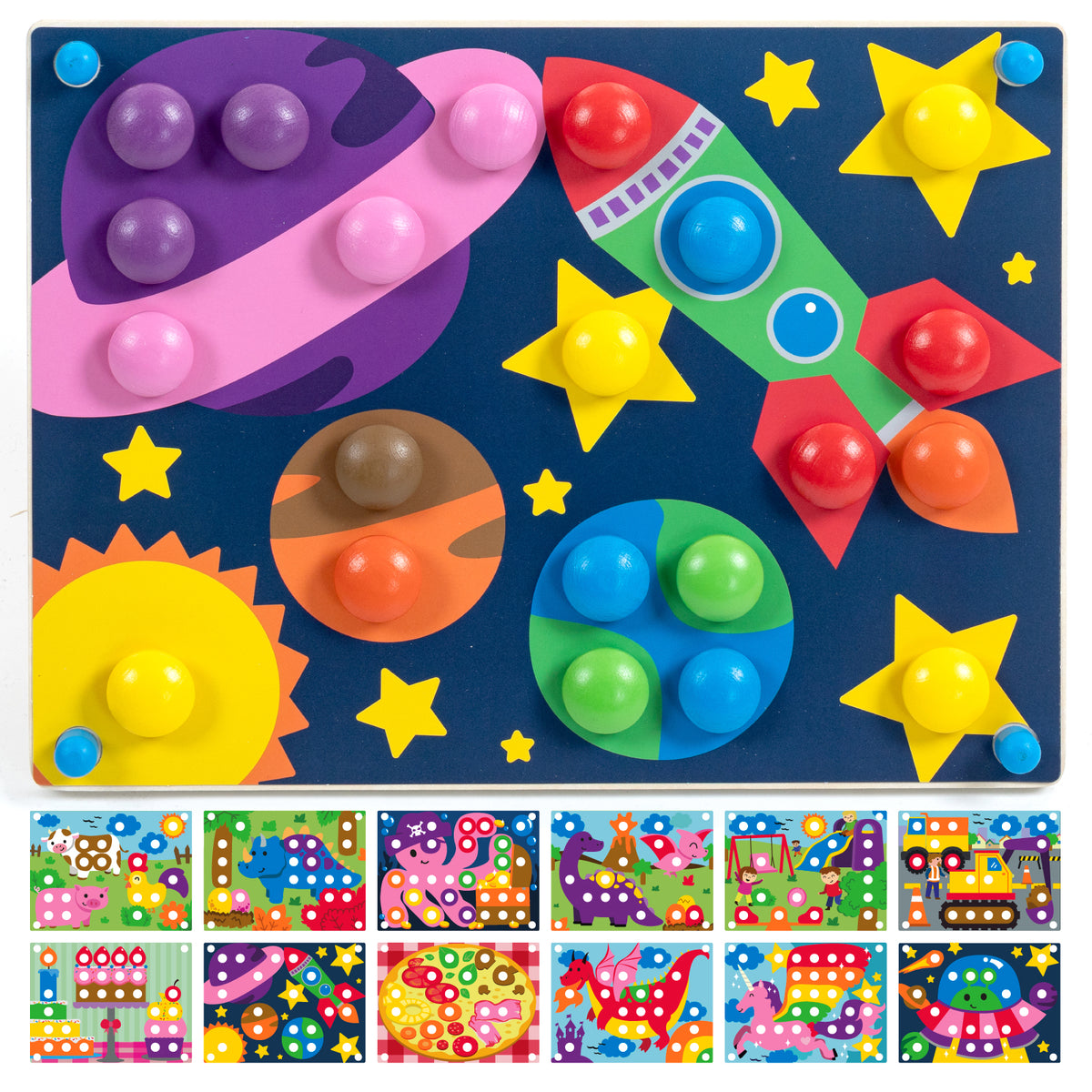 Color Botton Board 48pcs [Big Edition]