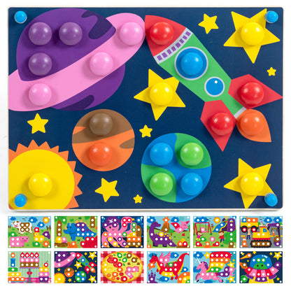 Color Botton Board 48pcs [Big Edition]