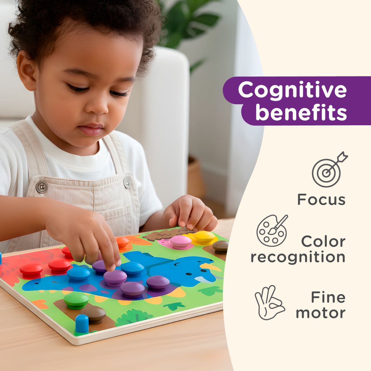 Color Botton Board 48pcs [Big Edition]