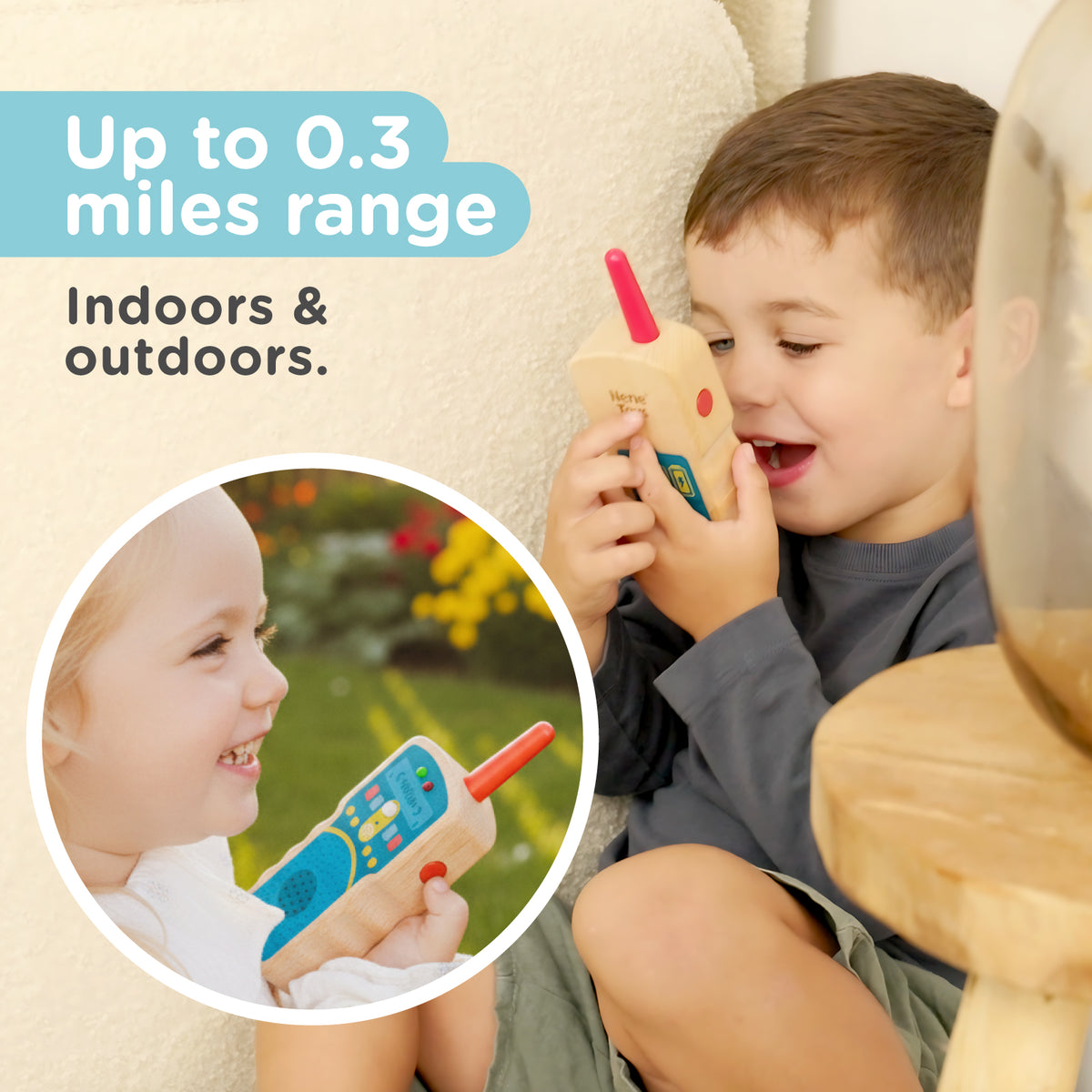 Walkie-Talkies für Kinder - Voll funktionsfähig