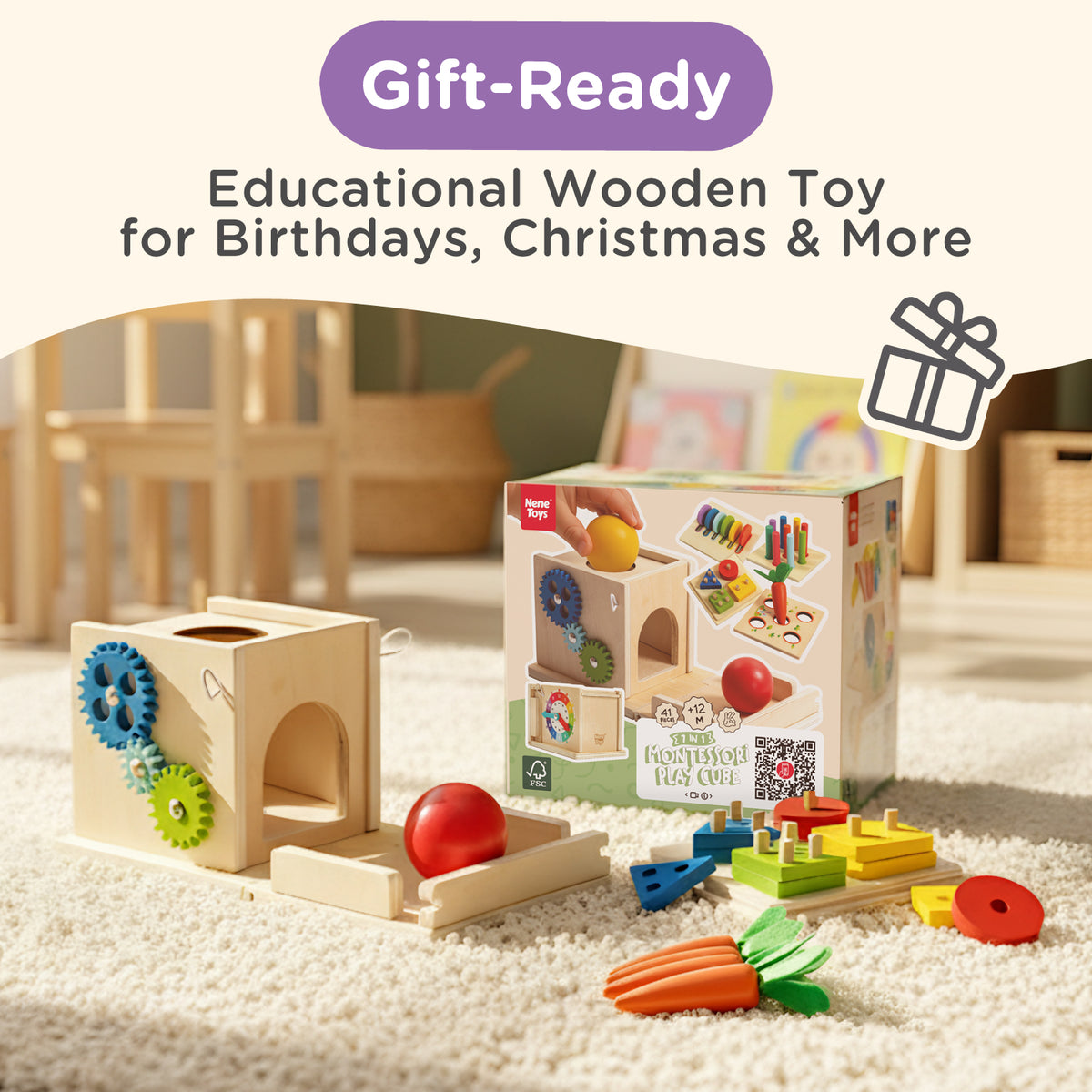 Cubo Montessori 7 in 1
