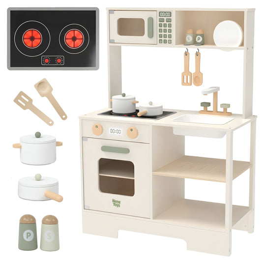 Wooden Kitchen Set – Nordic Style
