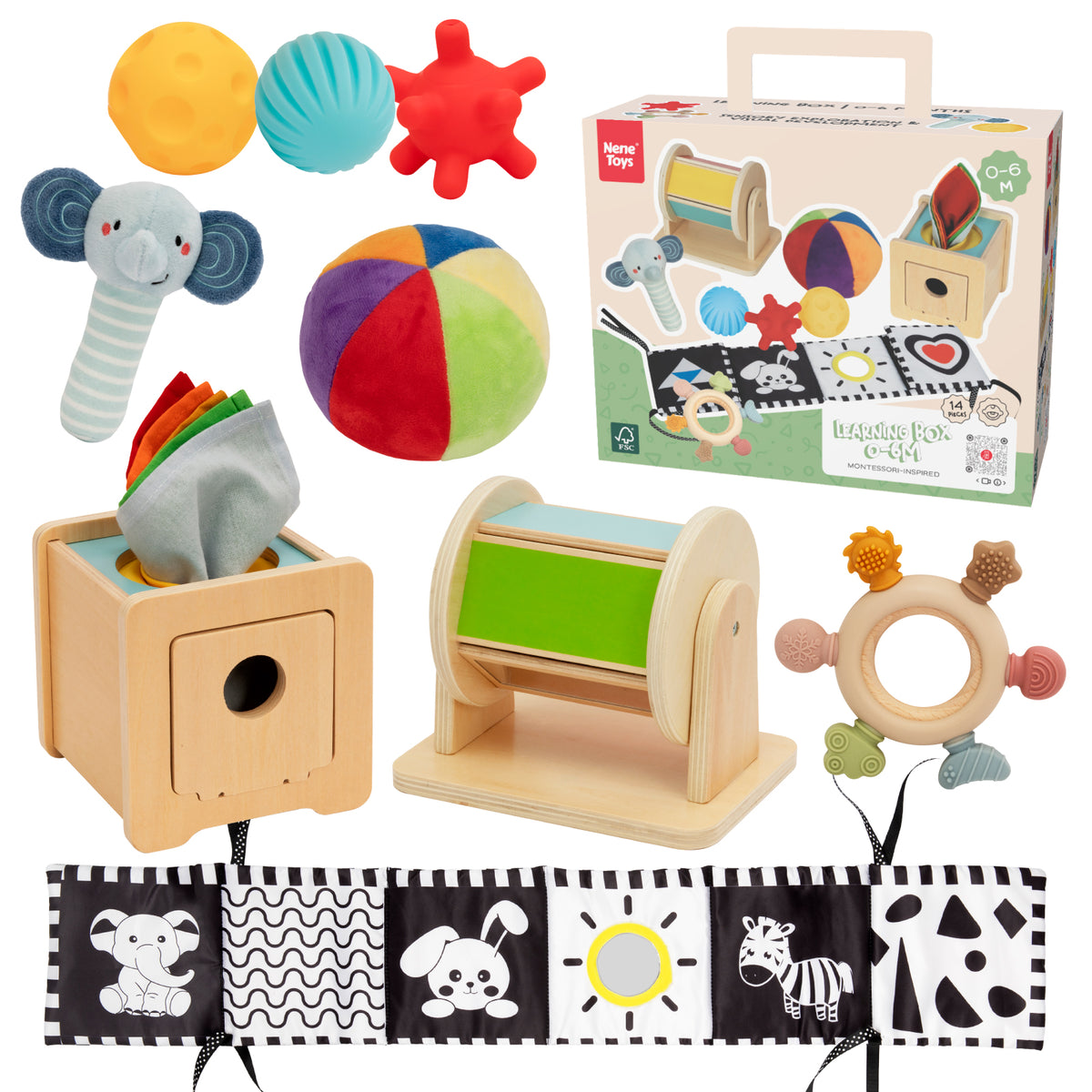 Learning Box 0–6 Months
