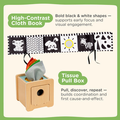 Learning Box 0–6 Months