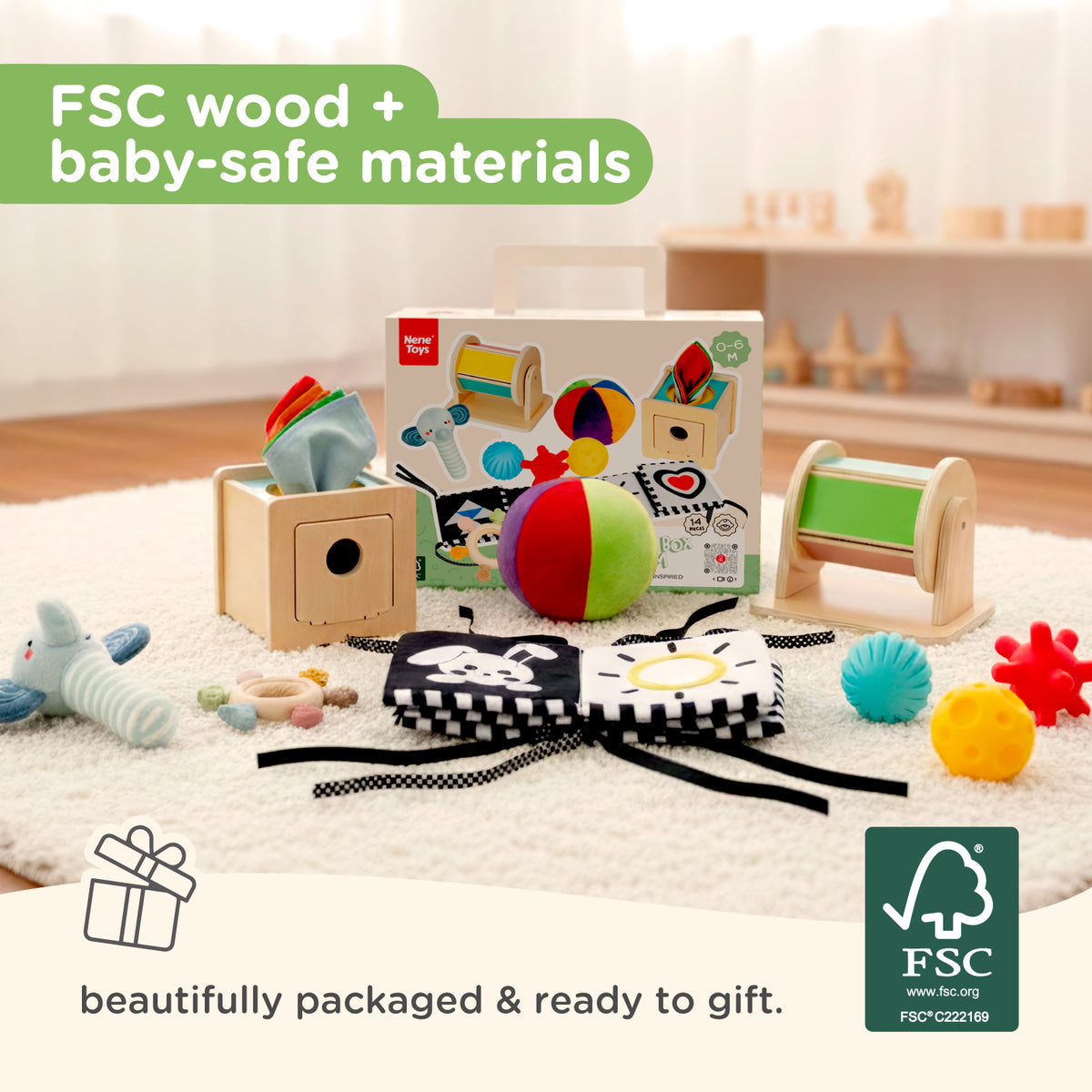 Learning Box 0–6 Months