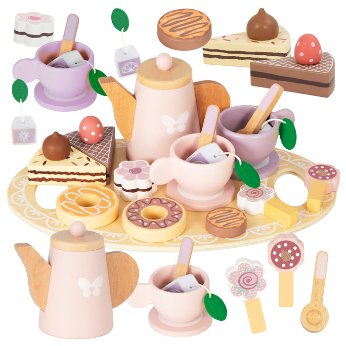 Wooden Tea Party Set