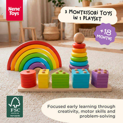 Set educativo 3 in 1 - Colori classici