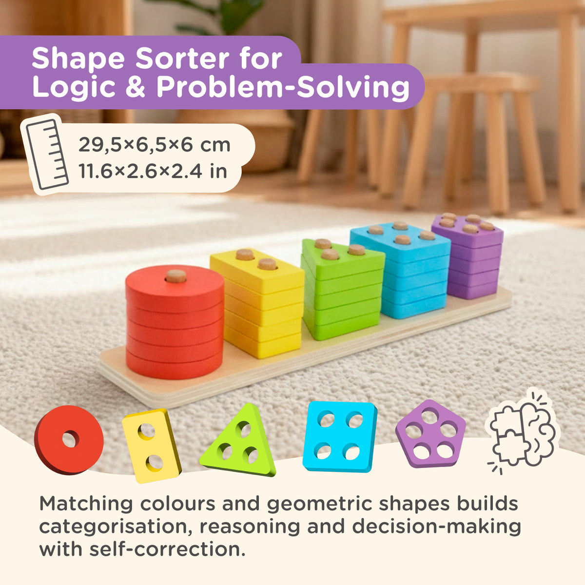 Set educativo 3 in 1 - Colori classici