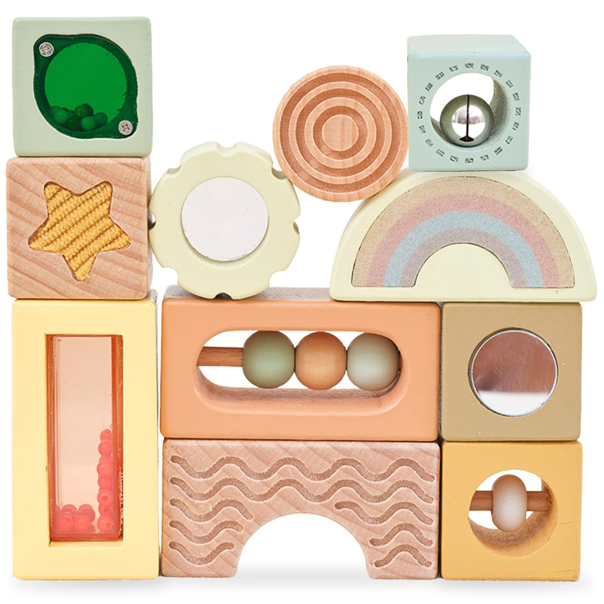 Sensory Wooden Blocks Set — MAIN