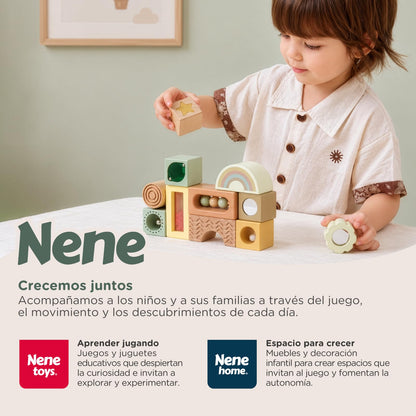 Sensory Wooden Blocks Set — PT06
