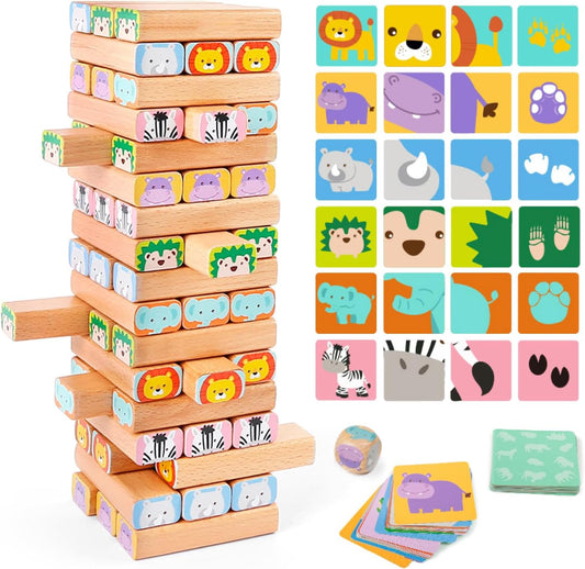 Safari Stacking Game