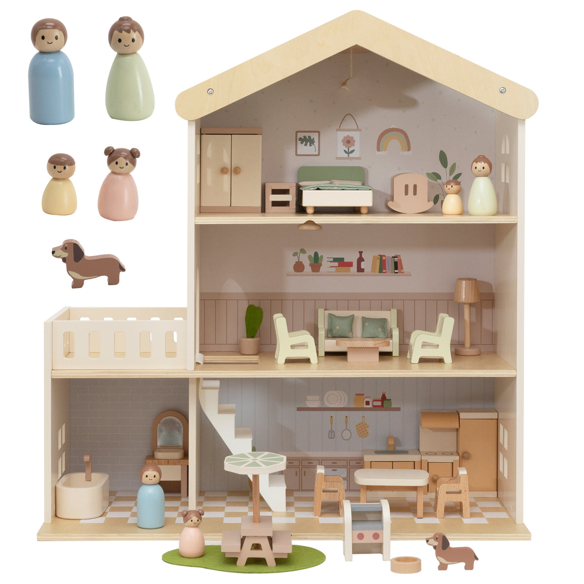 Wooden Doll House