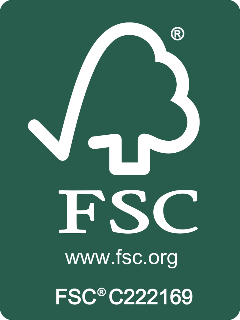 FSC promotional label — licence code FSC C222169