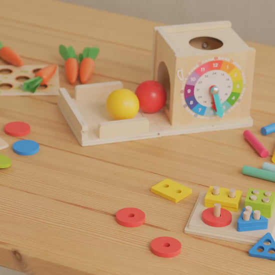 7 in 1 Montessori Play Cube — see it in action
