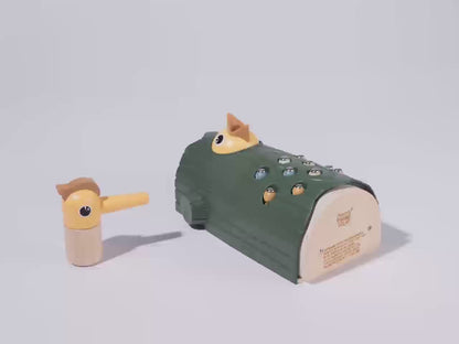 Little Woodpecker - Forest Green — see it in action