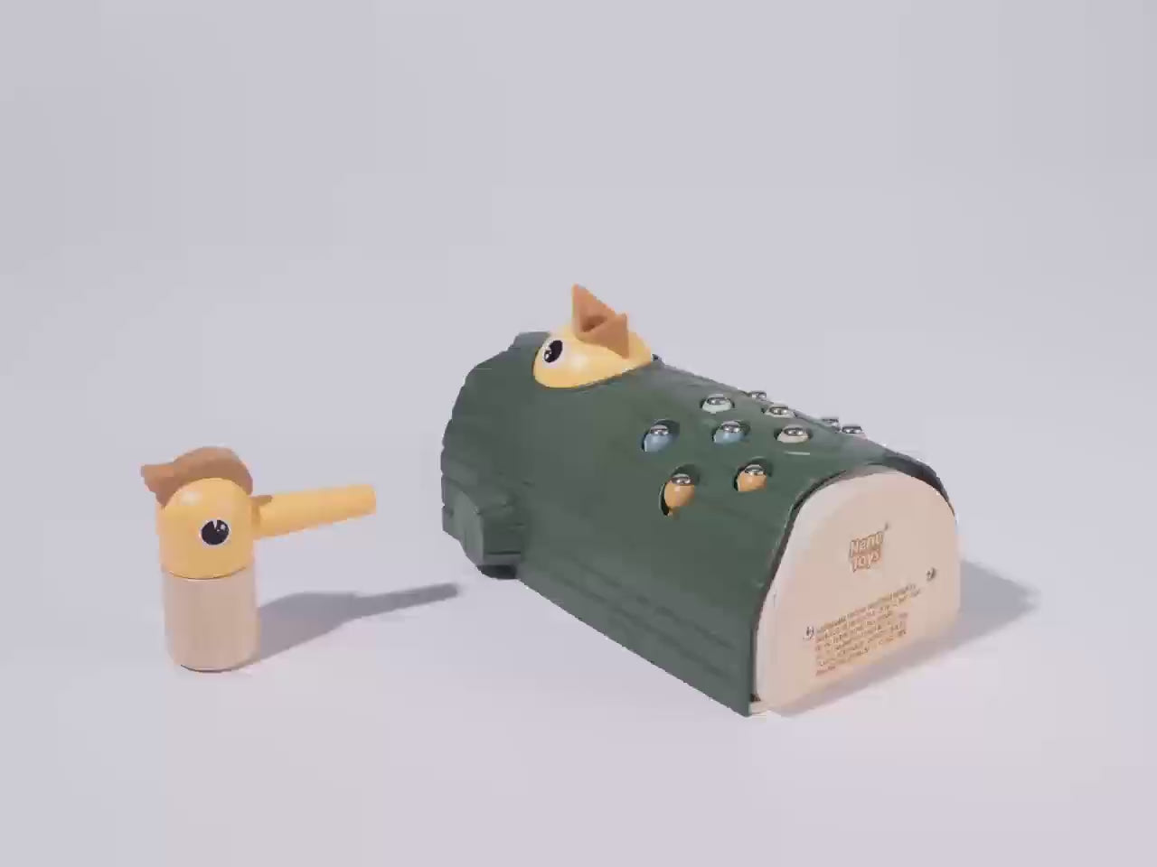 Little Woodpecker - Forest Green — see it in action