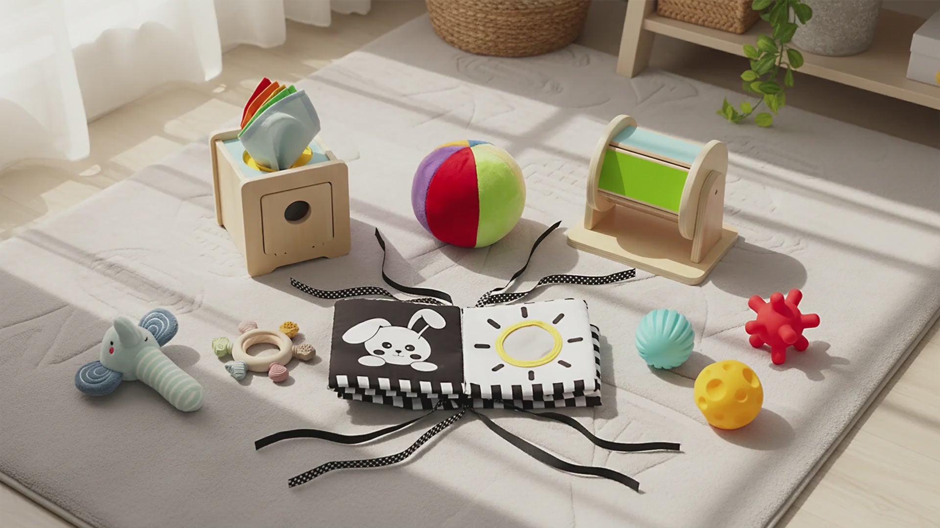 Learning Box 0–6 Months — see it in action