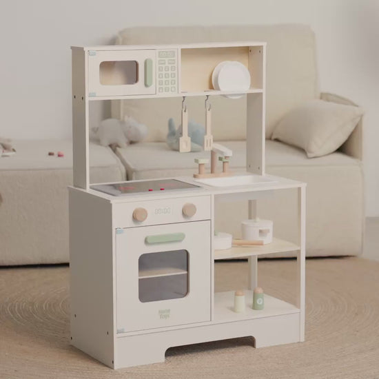 Wooden Kitchen Set – Nordic Style — see it in action