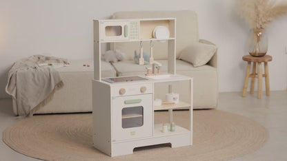 Wooden Kitchen Set – Nordic Style — see it in action