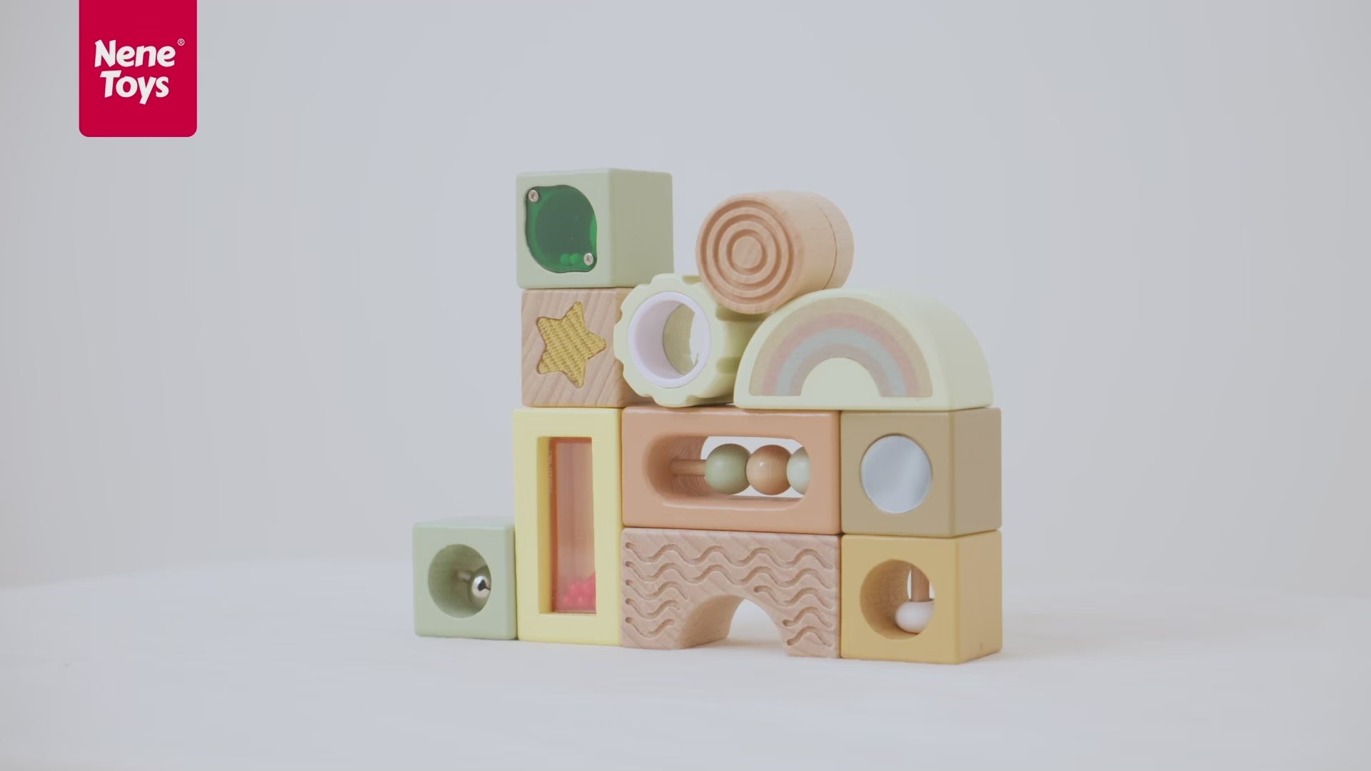 Sensory Wooden Blocks Set — explore the sensory activities